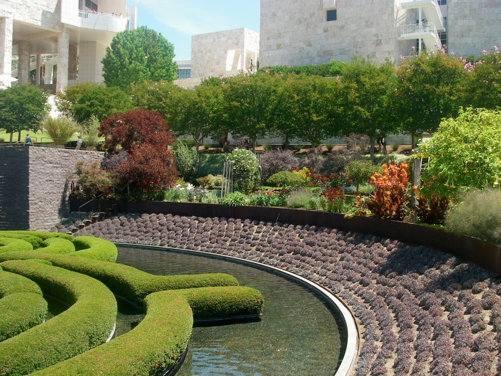 The Getty Garden, Los Angeles: a garden with maximum diversity (of species and visual effect) and maximum visibility